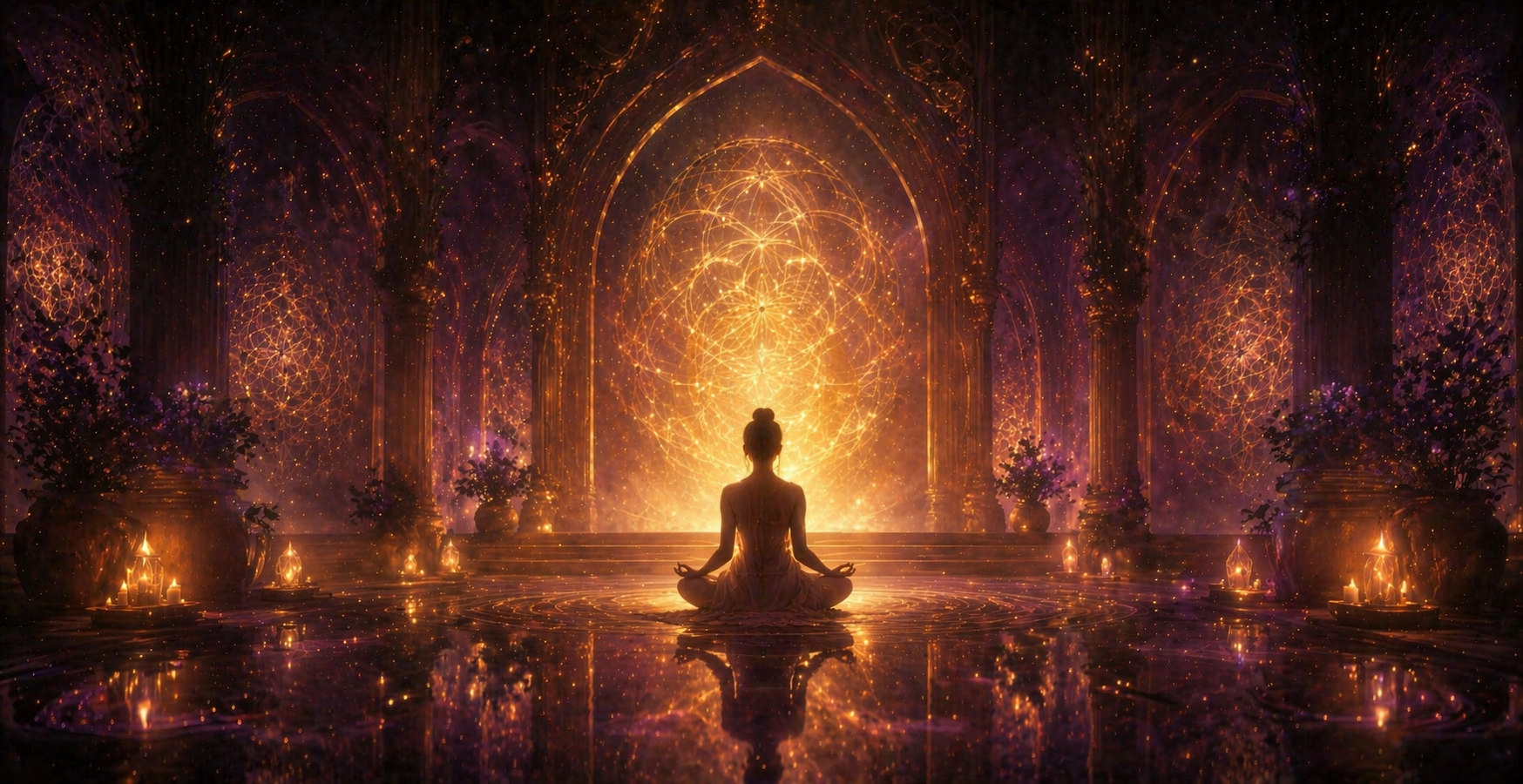 The Sanctuary. A meditation library by Kyle Haskins