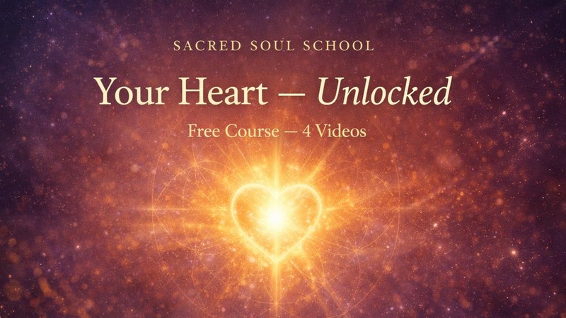 Your Heart, Unlocked. Free 4-part course by Kyle Haskins